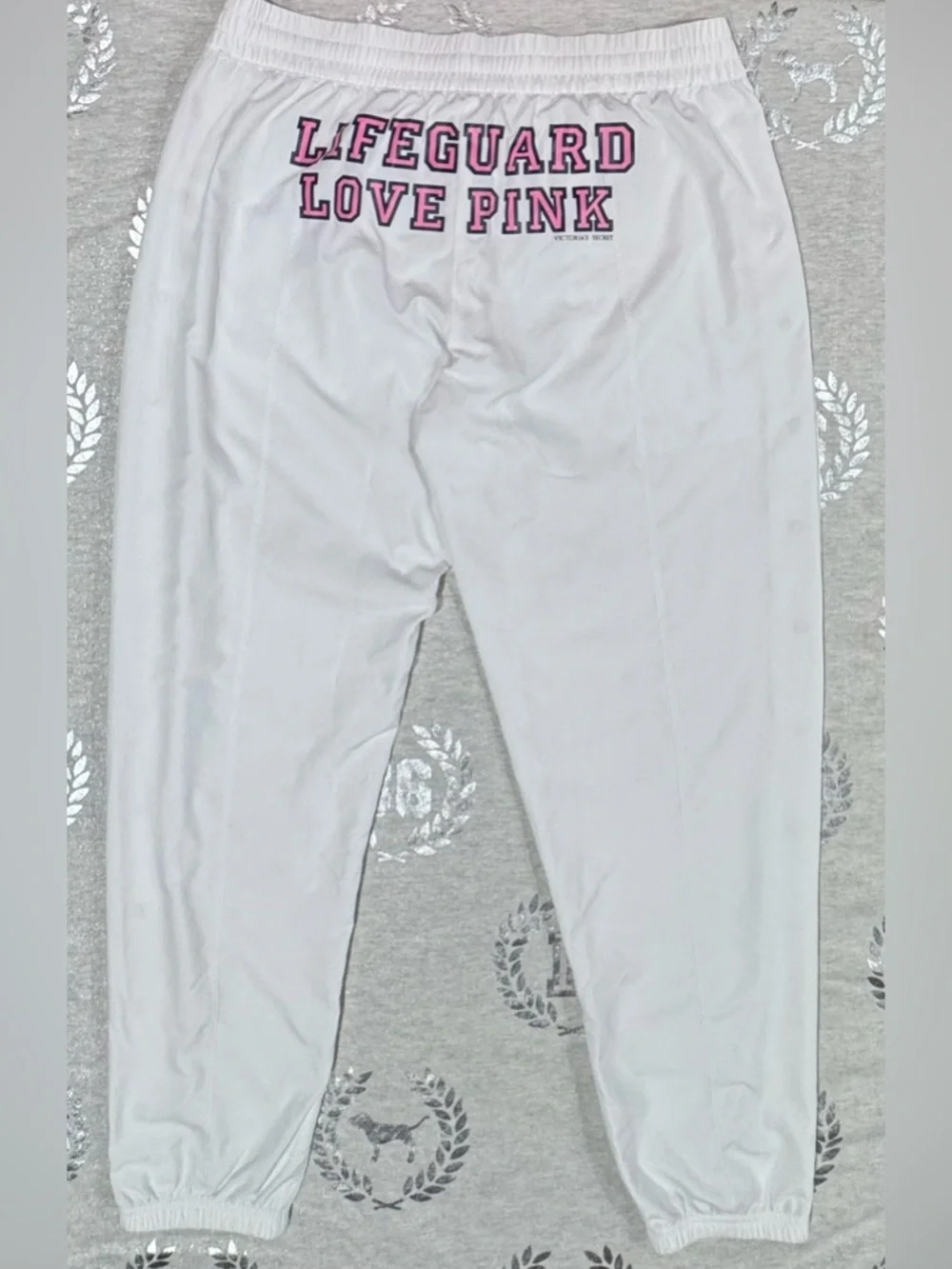 VS PINK TEAR AWAY LIFEGUARD TRACK PANTS - Picture 2 of 7